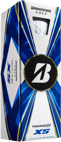 Bridgestone 2022 Tour B XS Golf Balls -Golf Equipment Store S2WX6D NOCOLOR SLV
