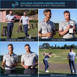 Me And My Golf Premium Scorecard Holder - Includes Instructional Training Videos -Golf Equipment Store SCMAMG003 NOCOLOR DET alt3