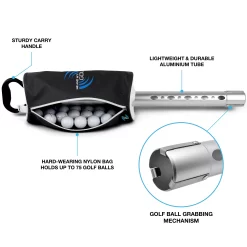 Me And My Golf Golf Ball Practice Bag - Includes Instructional Training Videos -Golf Equipment Store SCMAMG006 NOCOLOR TEC alt1