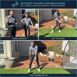 Me And My Golf Dual-Turf Hitting Mat - Includes Instructional Training Videos -Golf Equipment Store SCMAMG008 NOCOLOR DET alt3