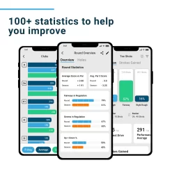 Shot Scope H4 GPS + Shot Tracking Handheld -Golf Equipment Store SS HAN H4 BLK Black TEC alt7