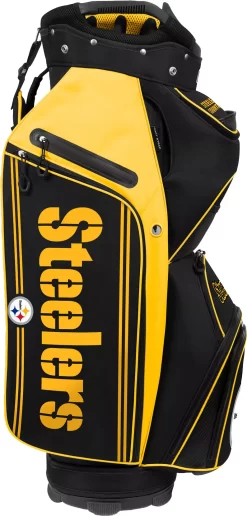 WinCraft Team Effort Pittsburgh Steelers Bucket III Cooler Cart Bag 6 WinCraft Team Effort Pittsburgh Steelers Bucket III Cooler Cart Bag -Golf Equipment Store STEELERSCB21 NOCOLOR DET