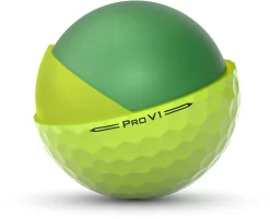 Titleist 2023 Pro V1 Yellow Personalized Golf Balls -Golf Equipment Store T2128C 12PL Black TEC