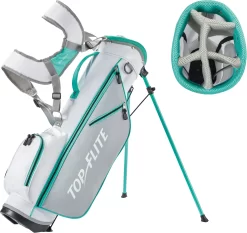 Top Flite 2019 Girls' 9-Piece Complete Set – (Height 53” And Above) -Golf Equipment Store TF19JR912GRH NOCOLOR DET