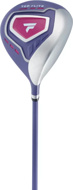 Top Flite 2022 Girls' 9-Piece Complete Set - (Height 53" And Above) -Golf Equipment Store TF22JR912GRH NOCOLOR HEAD
