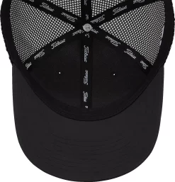 Titleist Men's 2022 Tour Performance Mesh Golf Hat -Golf Equipment Store TH22ATPM 001 BlackBlackWhite DET