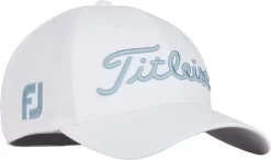 Titleist Men's 2022 Tour Sports Mesh Golf Hat -Golf Equipment Store TH22FTSN2 14E WhiteSky AR
