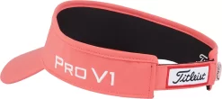 Titleist Men's 2022 Tour Performance Golf Visor -Golf Equipment Store TH8VTPS 611 CoralWhite BCKL