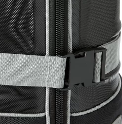 TourTrek Hybrid Hard Top Travel Cover -Golf Equipment Store TT18HYBTRVL Black DET alt1