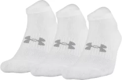 Under Armour Men's Golf Cotton No Show Socks - 6 Pack -Golf Equipment Store U6725F6 170 White SET alt1