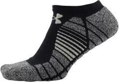 Under Armour Elevated Performance No Show Socks - 2 Pack -Golf Equipment Store U685 GRY GravityGreen SDE