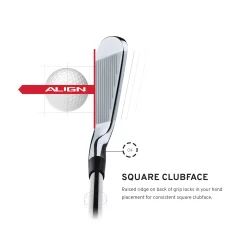 Golf Pride Tour Velvet ALIGN Grip -Golf Equipment Store VTXS 60X N4M X NOCOLOR DET alt8