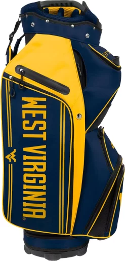 WinCraft Team Effort West Virginia Mountaineers Bucket III Cooler Cart Bag -Golf Equipment Store WVMCB21 NOCOLOR SDE